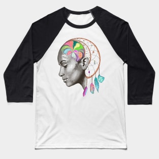 Head Full of Dreams Baseball T-Shirt